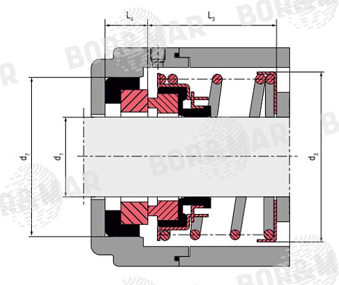 Торцевое уплотнение MSBT-PN в Санкт-Петербурге фото