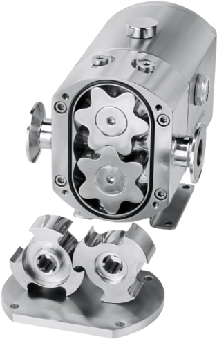Роторно-кулачковый насос STU-10-1