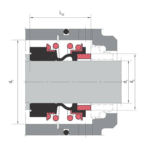 Торцевое уплотнение MG12-12 G60 BVPGG в Санкт-Петербурге фото