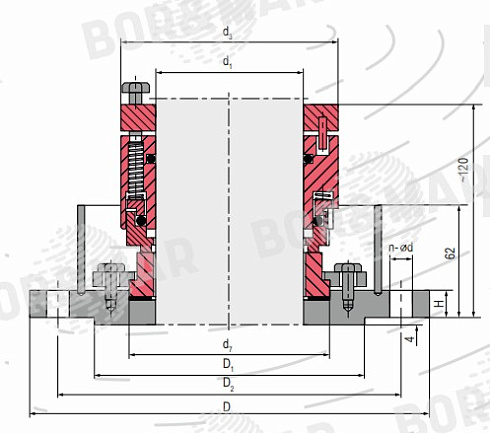 Торцевое уплотнение MS204 в Санкт-Петербурге фото