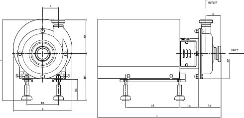Насос центробежный BS-12